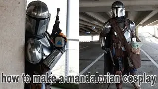 how to make a mandalorian cosplay armor starwars diy (UPDATED)