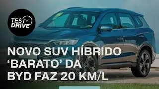 Novo SUV híbrido da BYD faz 20 km/l e é R$ 50 mil mais barato que Song Plus