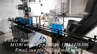 1L plastic bottle glass water filling machine
