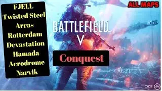 BATTLEFIELD 5 EARLY ACCESS ALL CONQUEST MAPS XBOX ONE S GAMEPLAY