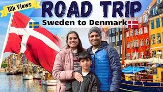 Road Trip from Sweden to Denmark |Family Travel Vlog|Budget Tips| @ChandusChapters @teluguvlogs