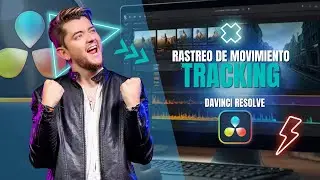 COMO HACER TRACKING RASTREO DE MOVIMIENTO🔥EN DAVINCI RESOLVE 18 (Guía Completa) 🎬