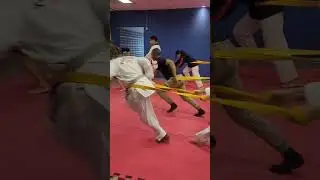 Taekwondo exercício de força e resistência