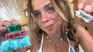 ASMR Eating Crystal Candy 💎