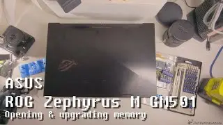 ASUS ROG Zephyrus M GM501 (Upgrading the memory)