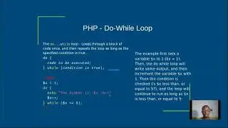 12. PHP Loops