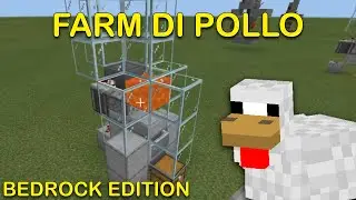 Minecraft Bedrock PS4: Farm di Pollo Automatico