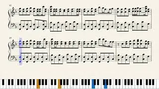Happy Synthesizer ハッピーシンセサイザ feat. GUMI and Megurine Luka by EasyPop - Piano Tutorial