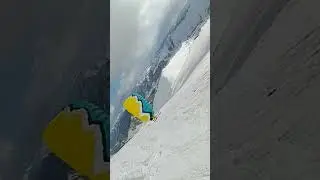 Speedriding in Georgia #paragliding #georgia #ski #gudauri