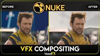Wolverine VFX Shot | Nuke Speed Compositing Tutorial