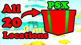 FIND ALL 20 CHRISTMAS PRESENT LOCATIONS FAST - PET SIMULATOR X 2022 CHRISTMAS UPDATE