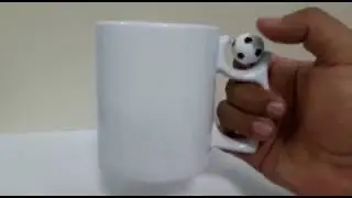 Taza futbolera personalizada