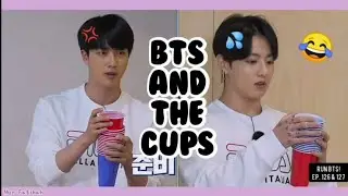 BTS and the cups 😂