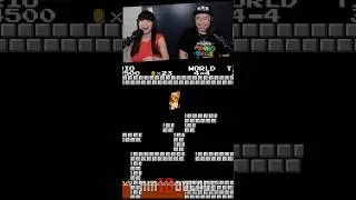 Can Mario Find His Way To King Koopa in Super Mario Bros.? #shorts