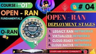 04 - Open RAN Course ~ Open RAN Deployment Stages - Cloud Native | Course 01