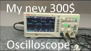 Uni-t utd2102cex+ my new 300$ oscilloscope