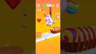 Unicorn Cream Nozzle unlocked in Perfect cream game #perfectcreamgame