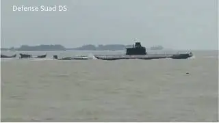 Bangladesh Navy Submarine - Ming Class bd submarine Sea Patrolling Video ║ BNS submerine - BD Navy