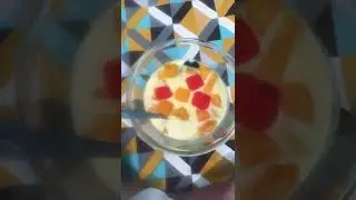 Home made Custard  from Hashir’s home Thanks  