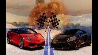 Lamborghini Gallardo VS Lamborghini Aventador NFSMW 2012