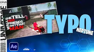 Best Text animation like Neptun - After effects AMV/PUBG tutorial