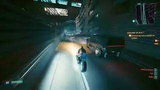 uma volta em night city