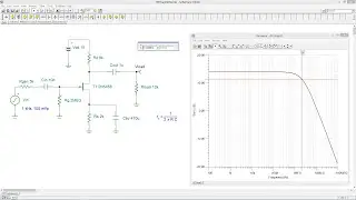Semiconductor Devices: JFET CS Amplifier Lag Network Analysis