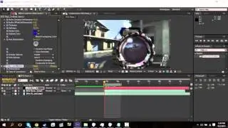 After Effects Tutorial #3 - Audio Spectrum Around Gun Scope