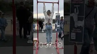 Собрала народ 😁 Пыталаст провисеть 2 минуты😁