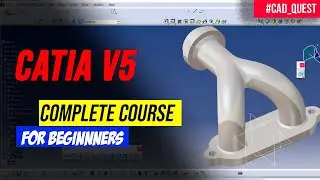CATIA V5 TUTORIALS FOR BEGINNERS [COMPLETE COURSE] ll CATIA PRACTICE MODEL 26 II AUTOMOTIVE DESIGN