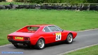 FERRARI CRASH @ Harewood Hillclimb