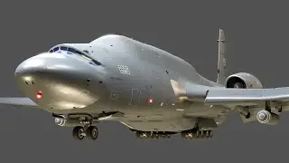 Futuristic Cargo Plane Concept (2025) in 20 min | Blender Timelapse