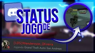 COMO TRANSMITIR SEU STATUS DE JOGO NO DISCORD! (PELO ANDROID/SEM PC) | Wendersson BR