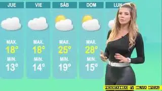 Anabel Angus - chica del clima Bolivia - 012
