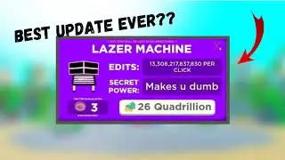 New Leak for the upcoming update in YouTube Simulator!!!