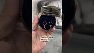 Latest 20carat gold bali 7499/-😍😍#sethijewellers…