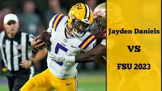 Jayden Daniels vs FSU 2023