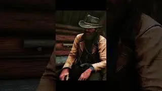 Arthur smoking in this cabin while raining in the best ASMR video you will watch today