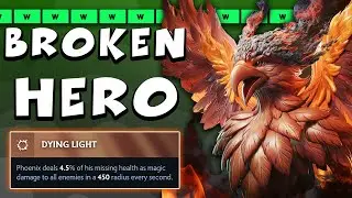 Phoenix Is Broken As Offlaner | Real Cancer Phoenix With New Facet 7.36c
