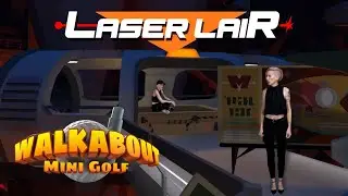 Laser Lair Supervillain Summit- Walkabout Mini Golf