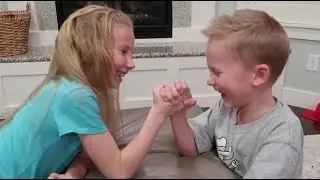 Bro vs Sis WRESTLING!
