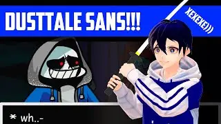 Дасттейл Санс!!! | FNF DustTale Sans Mod | Мод на Санса в Friday Night Funkin