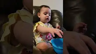 Baby shark #snacktime #babyshark #baby #mybaby