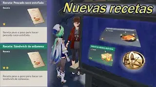 Sánduwich de milanesa y Pescado seco Genshin Impact 2.6