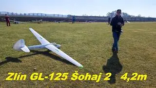 Zlín GL-125 Šohaj 2   4,2m. model plocha Čmelák Holešov.