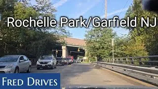 (4K) From Rochelle Park to GarfieldNJ! #driving #bergencounty