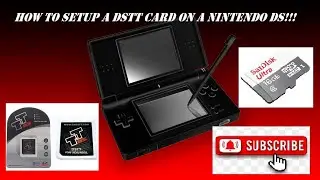 How to Set Up the DSTT Card for the Nintendo Ds & Play Backups!!!
