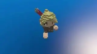 Character animation tests for Veloren