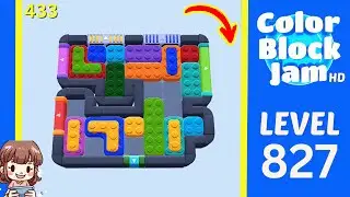 Color Block Jam Level 433 (827) Solution Walkthrough