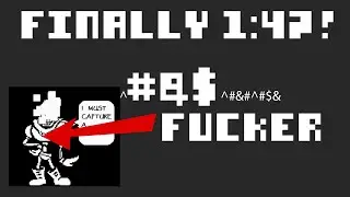 TRUE PACIFIST ENDING GLITCHLESS IN 1:47:70! (FINALLY 1:47)